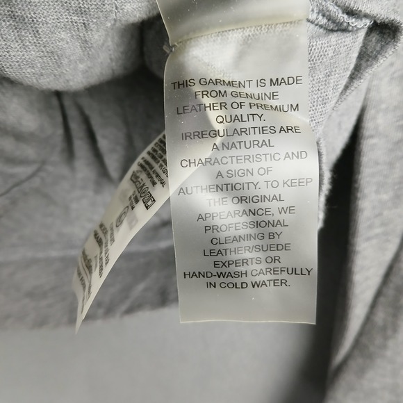 Majestic Filatures Deluxe Bomber Jacket Womens 1 Gray Black Cotton Full Zip - Picture 5 of 8